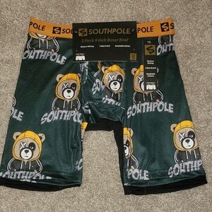 2 Pack South Pole 9in Boxer Briefs